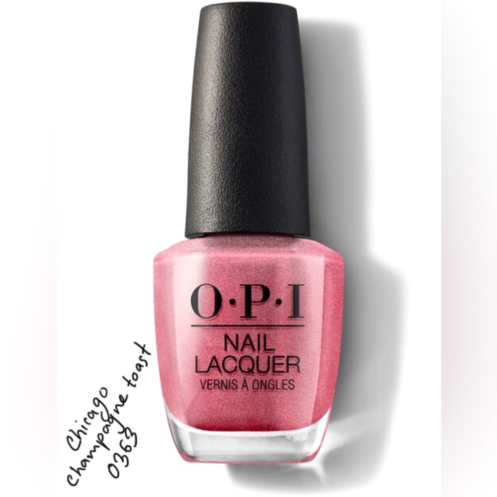 O.P.I Nail Lacquer Chicago champagne toast